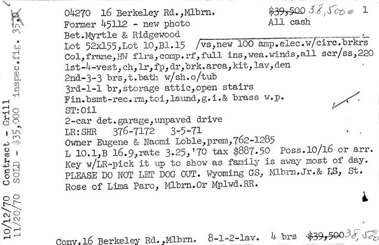          16 BERKELEY ROAD picture number 1
   