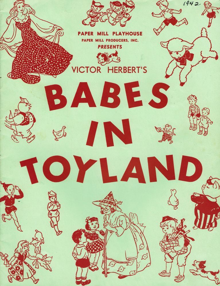          Babes in Toyland, 1942 Paper Mill Playhouse Souvenir Program picture number 1
   