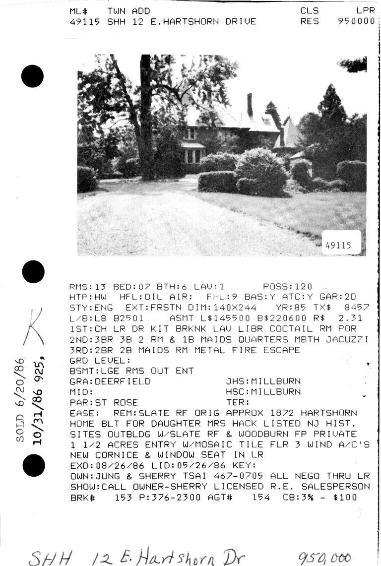          12 EAST HARTSHORN DRIVE picture number 1
   