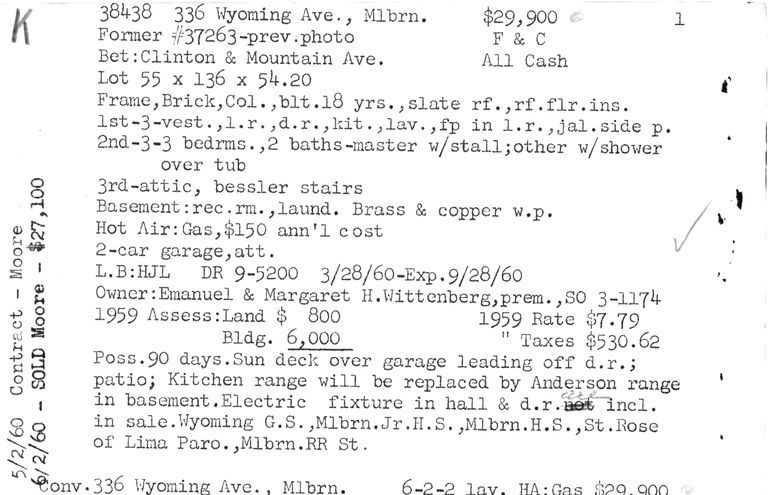          336-WYOMING-AVENUE picture number 1
   