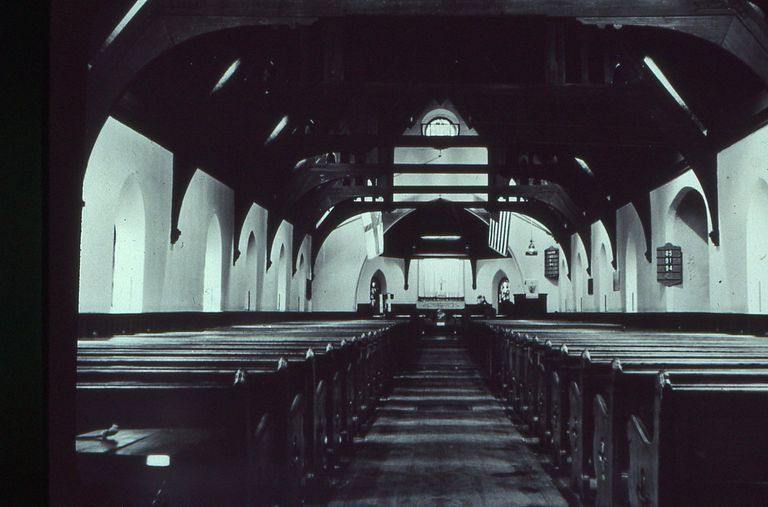          View toward the altar
   