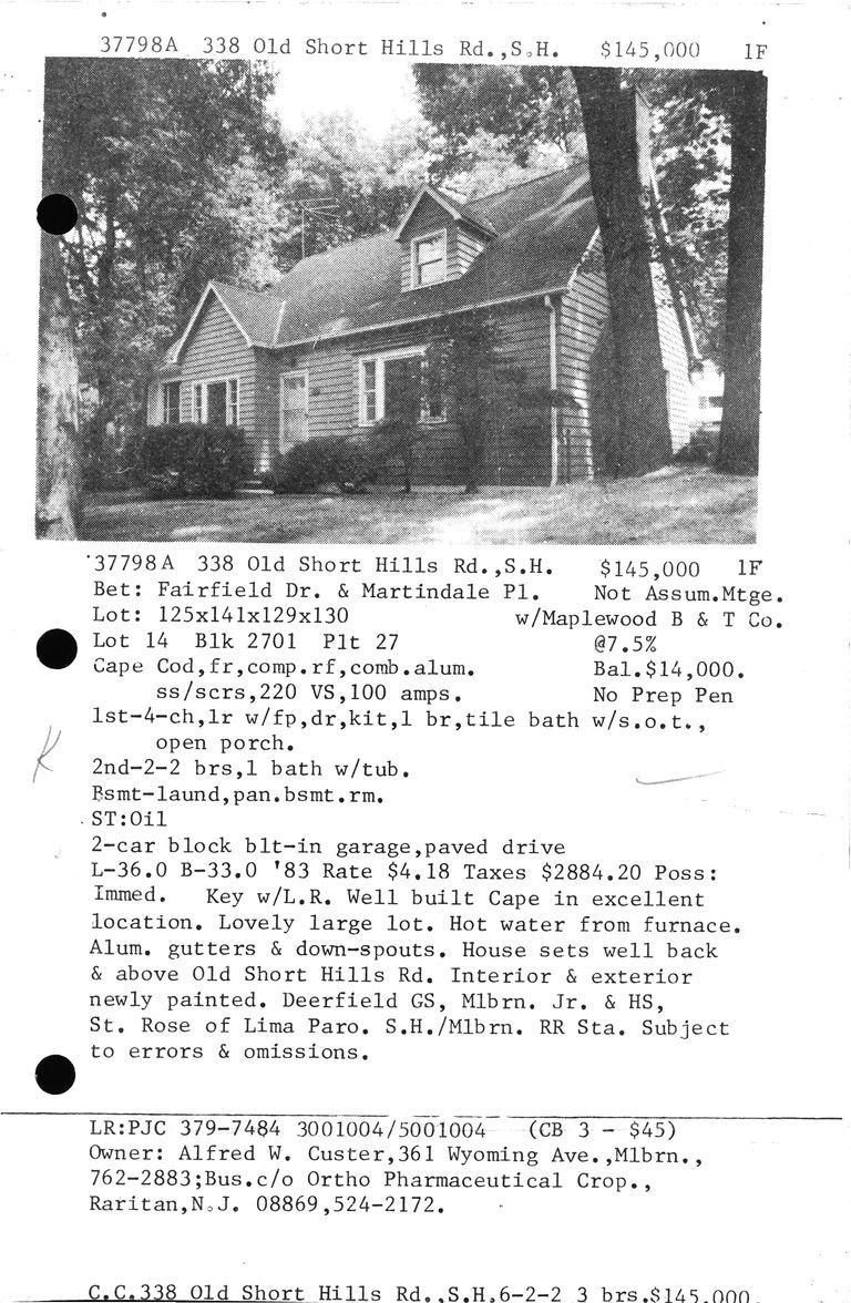          338-OLD-SHORT-HILLS-ROAD picture number 1
   