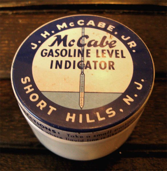 J.H. McCabe, Jr. Gasoline Level Indicator