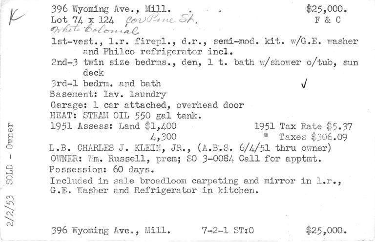          396-WYOMING-AVENUE picture number 1
   