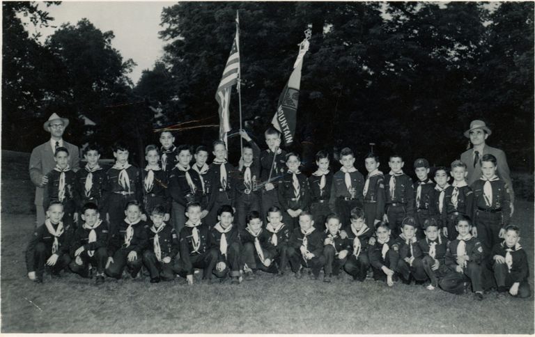          Boy Scouts: Elmer E. Thomas III in South Mountain Troop 12, c. 1951 picture number 1
   