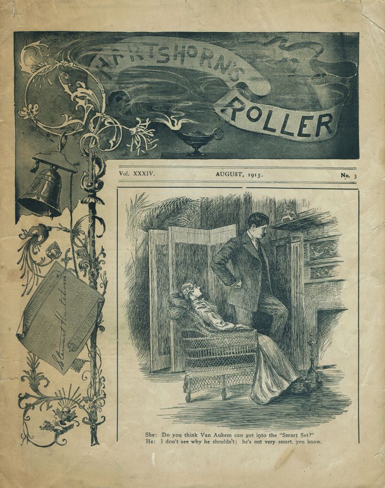         Hartshorn's Roller Advertising Magazine, August 1913 picture number 1
   