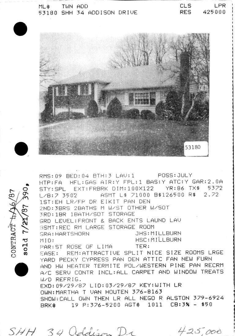          34 ADDISON DRIVE picture number 1
   