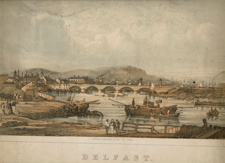          Kellogg: Belfast From St. John's Church Print picture number 1
   