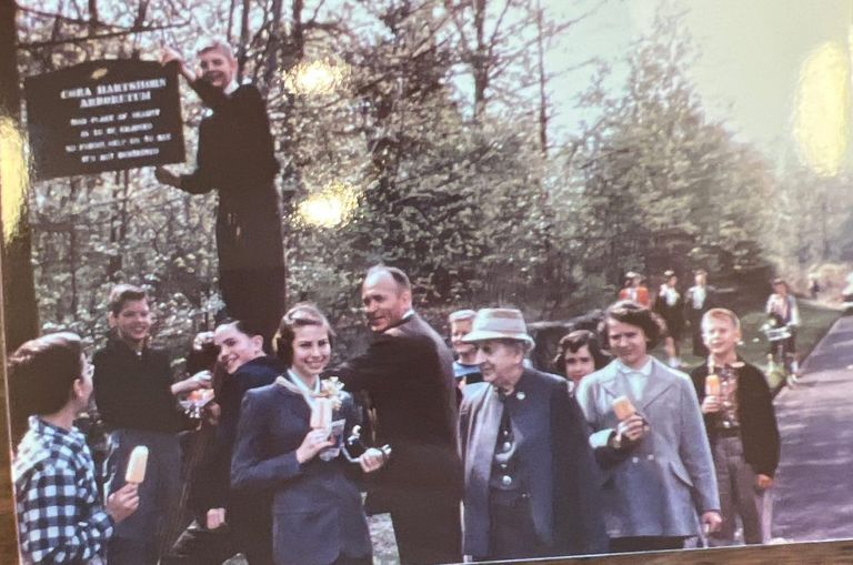          Arboretum: Cora Hartshorn at the Hartshorn Arboretum picture number 1
   