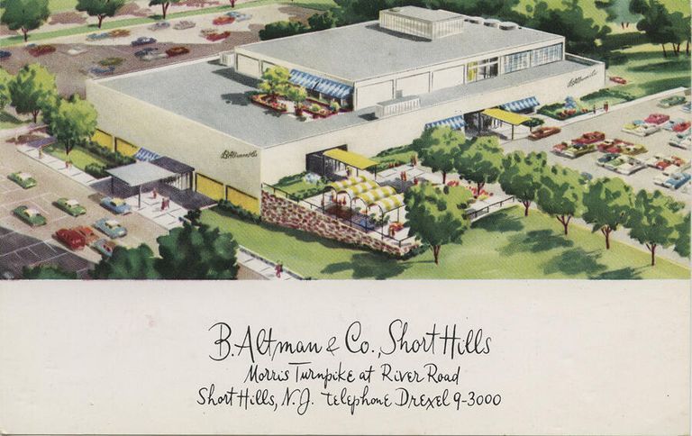 B.Altman & Co, Short Hills Postcard picture number 1