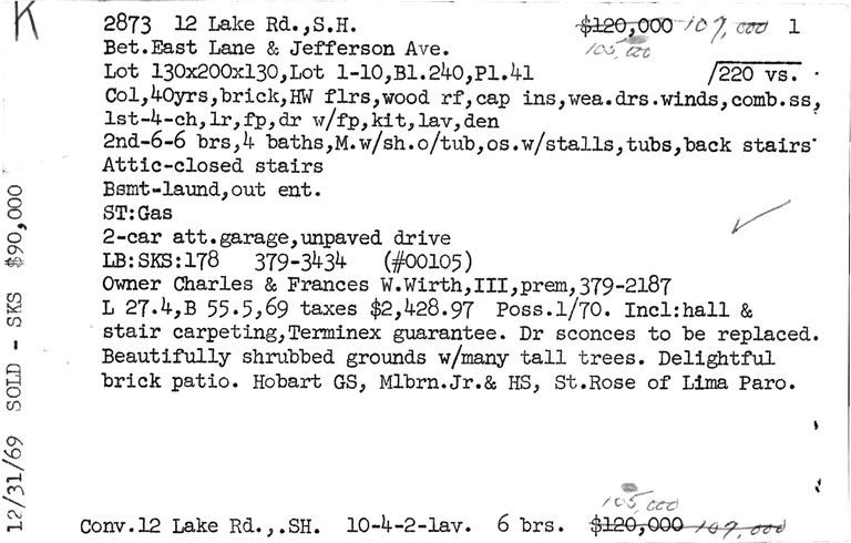          12 LAKE ROAD picture number 1
   