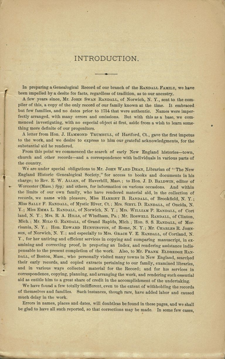          Randall Family Genealogy 1666-1879 picture number 1
   