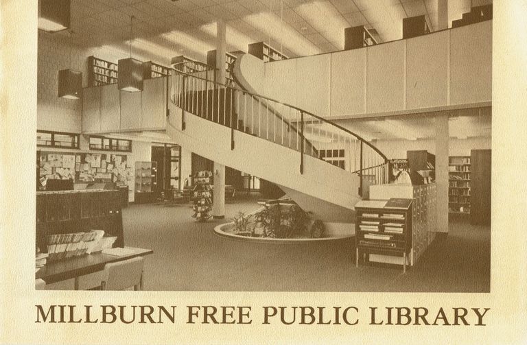          Millburn Library New Building Brochure, 1977 picture number 1
   