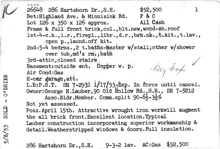          286 HARTSHORN DRIVE picture number 1
   