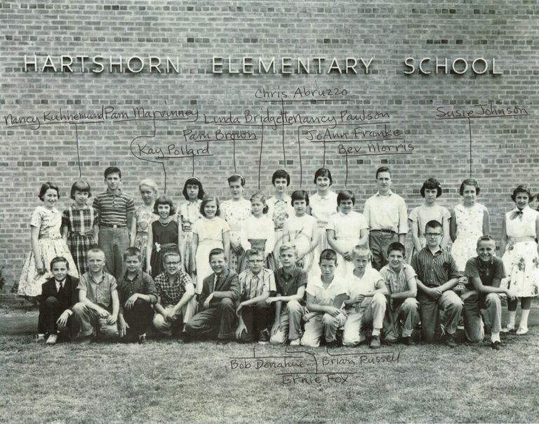          Hartshorn School: Class Photograph, c. 1959 picture number 1
   