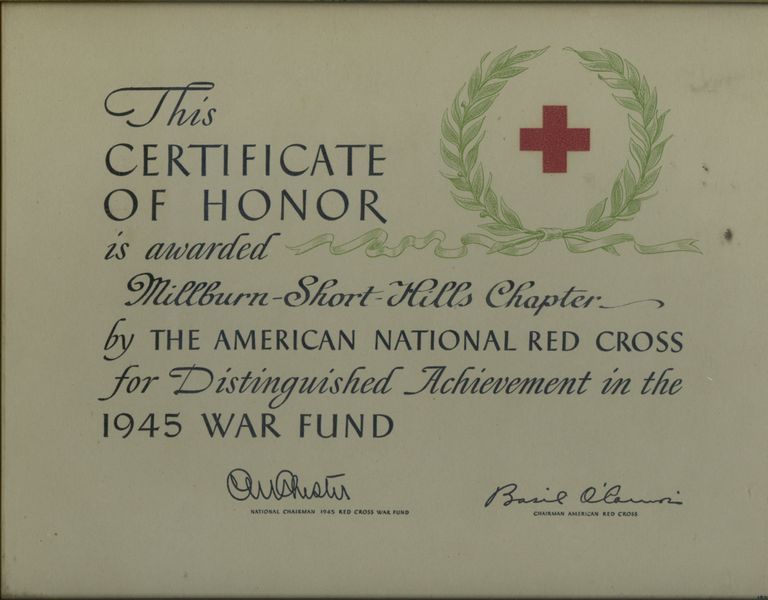         Red Cross: Certificate 1945 picture number 1
   