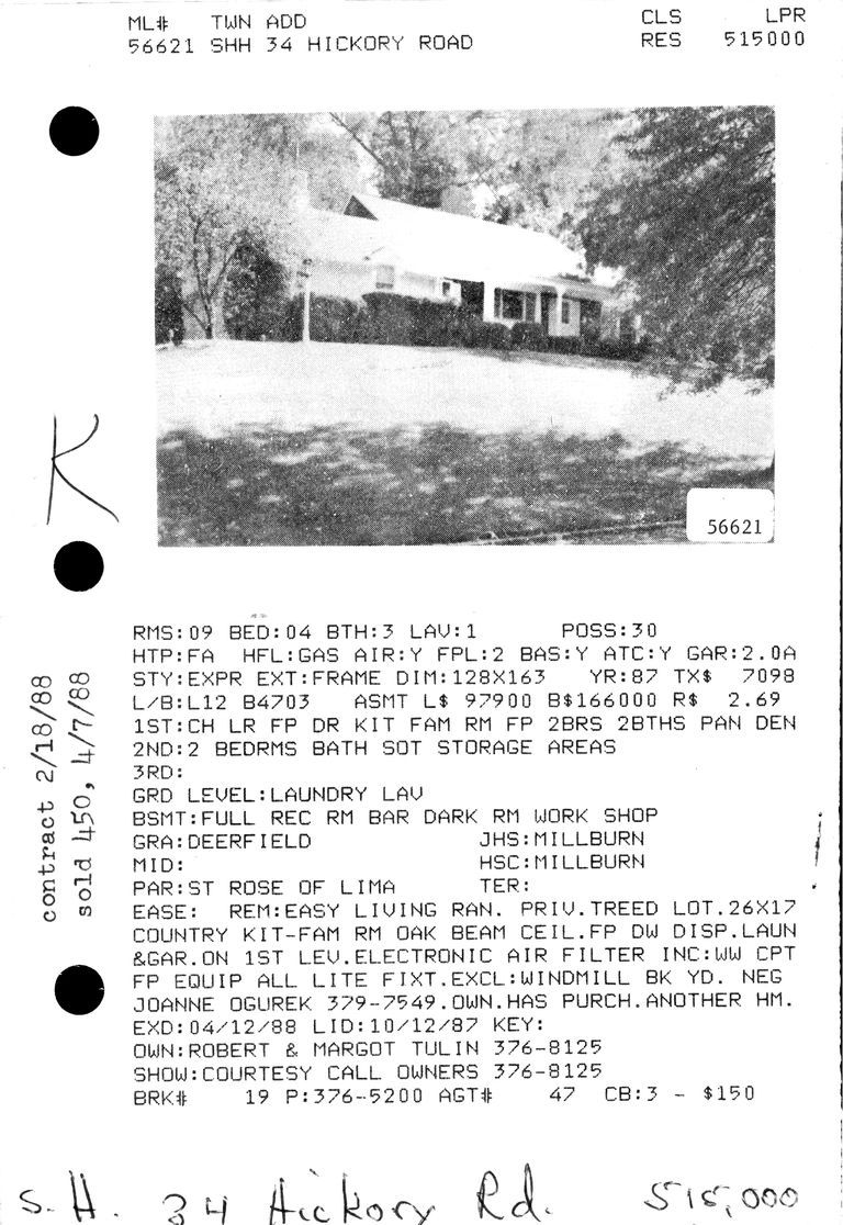          34 HICKORY ROAD picture number 1
   