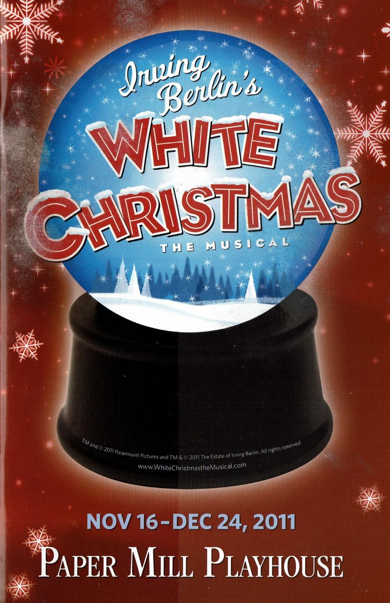          Paper Mill Playhouse Program: White Christmas, 2011 picture number 1
   