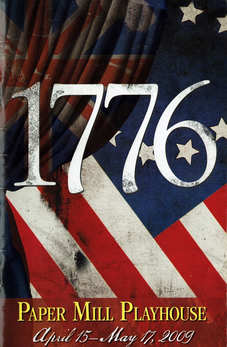          Paper Mill Playhouse Program: 1776, 2009 picture number 1
   