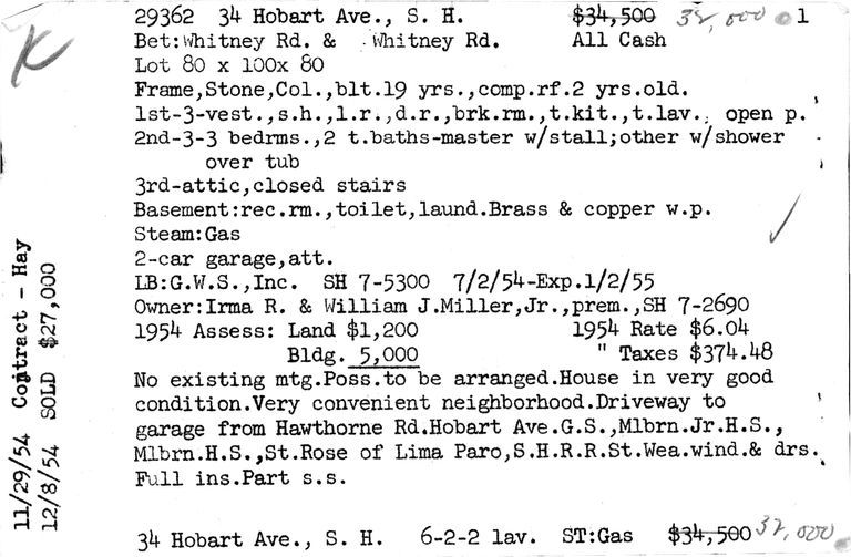          34 HOBART AVENUE picture number 1
   