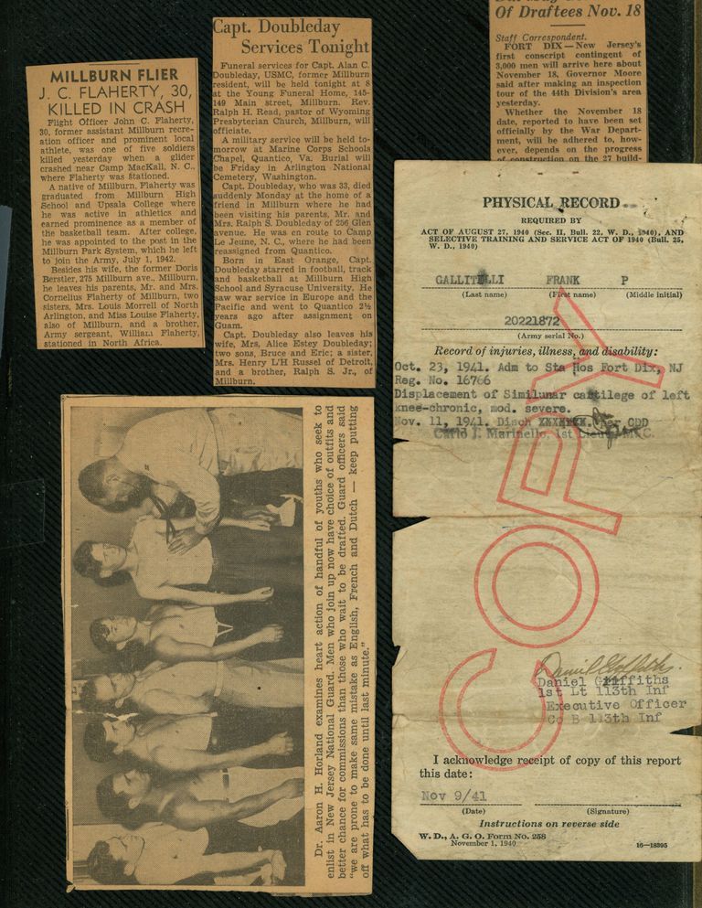          Gallitelli: War Clippings and Physicians Report picture number 1
   