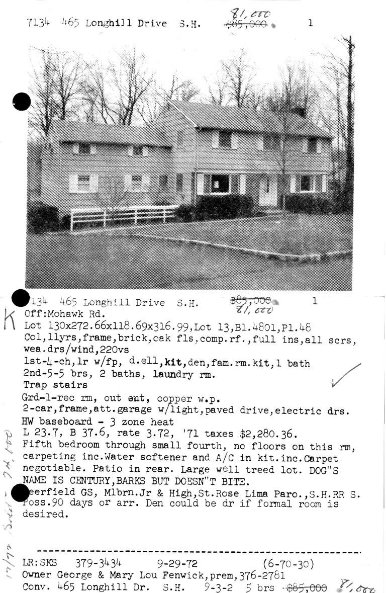          465 LONG HILL DRIVE picture number 1
   