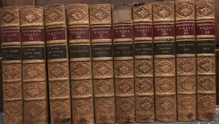          Leather Bound Set Belonging to Hartshorn; Each volume contains Hartshorn's book plate
   