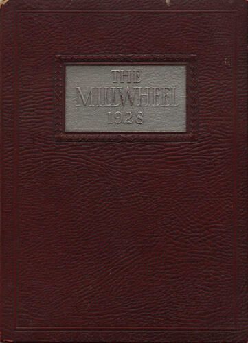          1928 Millburn High School Millwheel Yearbook picture number 1
   