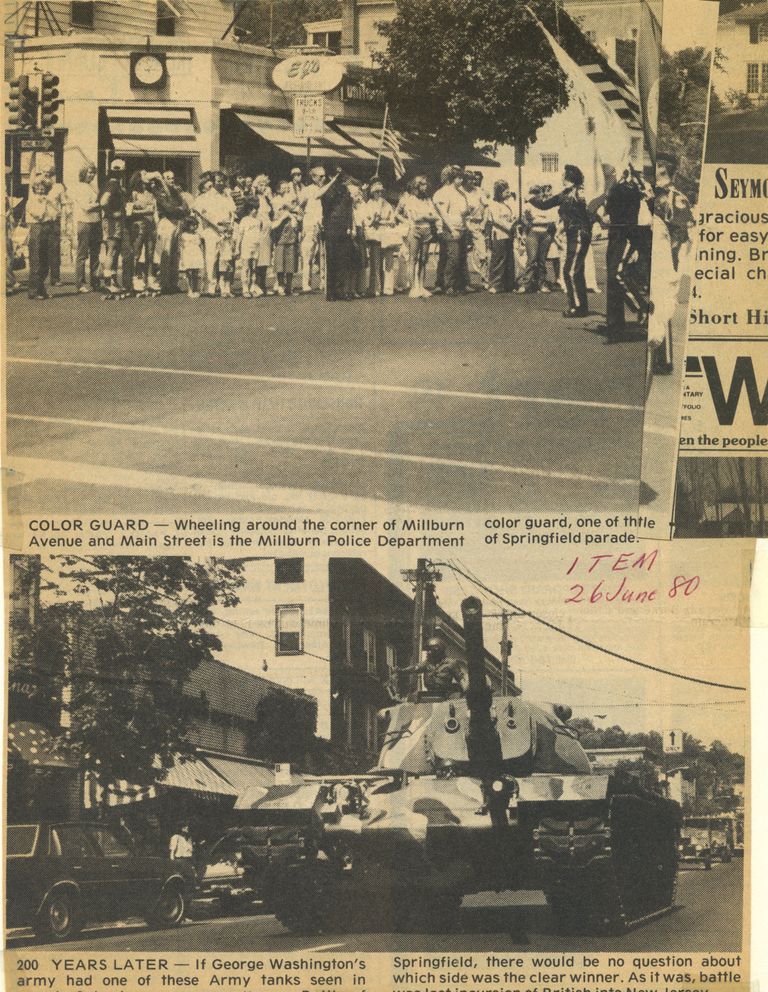          Battle of Springfield: Photographs from the Bicentennial Celebration Parade, 1980 picture number 1
   