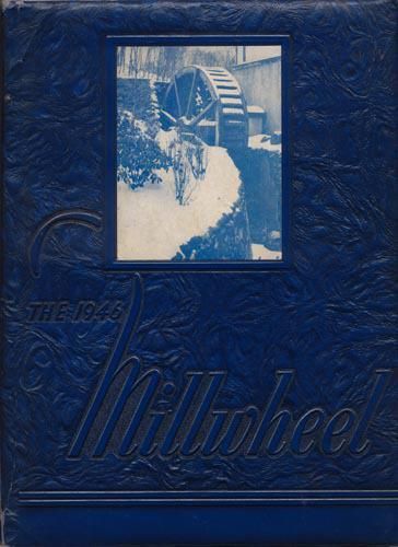          1946 Millburn High School Millwheel Yearbook with Commencement Program and Commencement Exercises of the Class of 1946 Invitation picture number 1
   