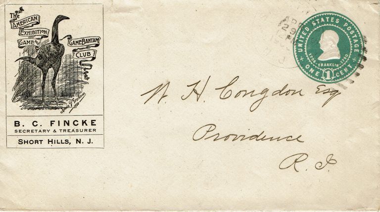          Fincke: Benjamin C. Finke Poultry Farmer Envelope, c. 1906 picture number 1
   