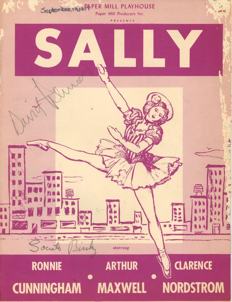          Paper Mill Playhouse Program: Sally, 1951 Paper Mill Playhouse Souvenir Program picture number 1
   