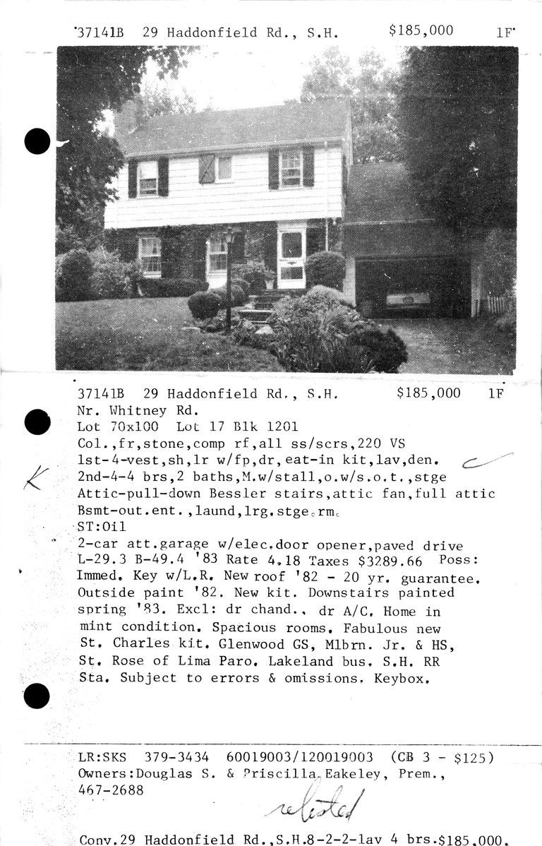          29 HADDONFIELD ROAD picture number 1
   