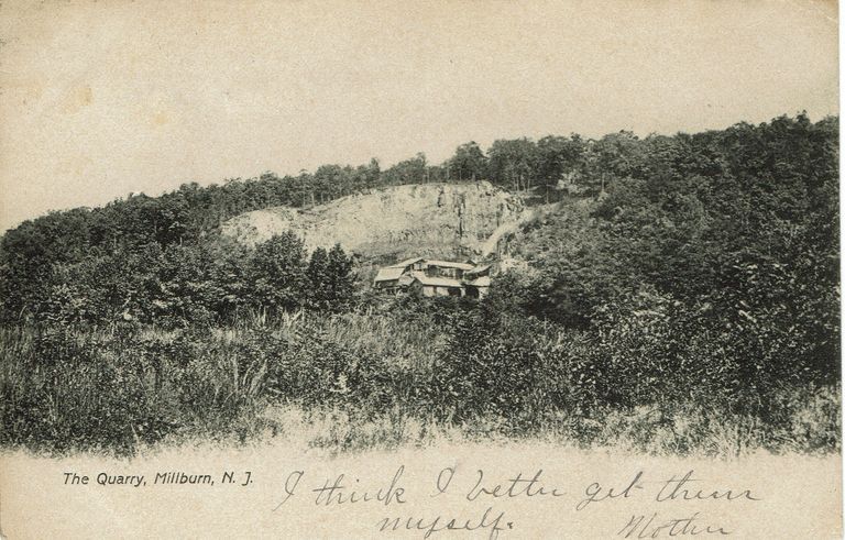          Quarry, South Mountain: The Quarry, Millburn, NJ, 1907 picture number 1
   