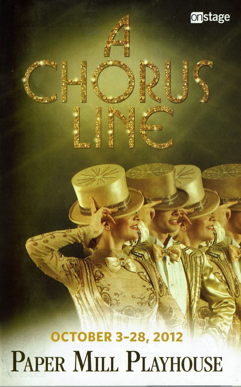          Paper Mill Playhouse Program: A Chorus Line, 2012 picture number 1
   