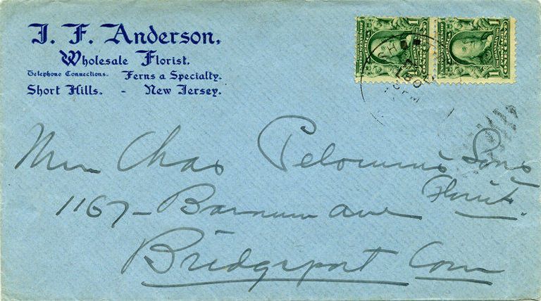          Anderson: J.F. Anderson, Florist cancelled envelope picture number 1
   