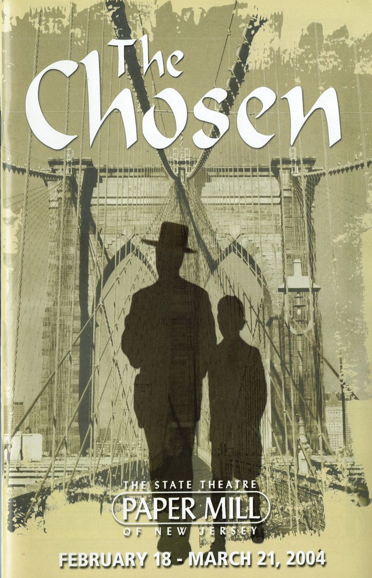          Paper Mill Playhouse Program: The Chosen, 2004 picture number 1
   
