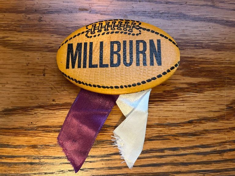          Football: Millburn High School Football Pin picture number 1
   