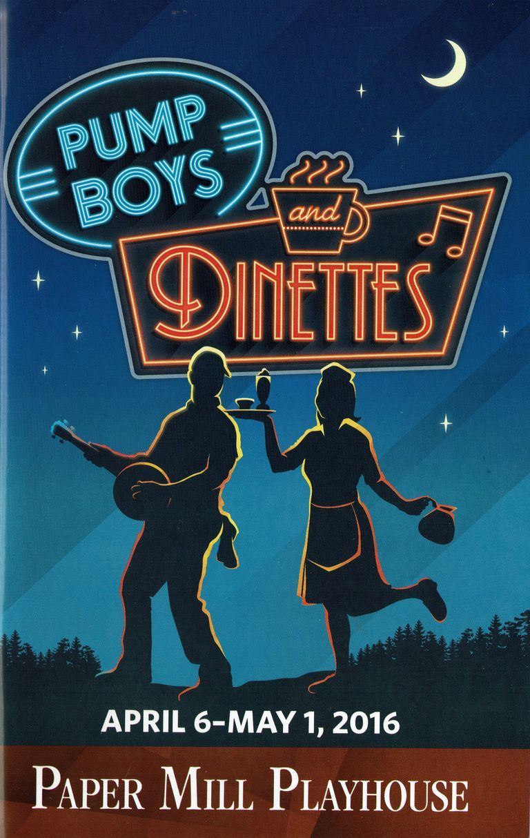          Paper Mill Playhouse Program: Pump Boys and Dinettes, 2016 picture number 1
   