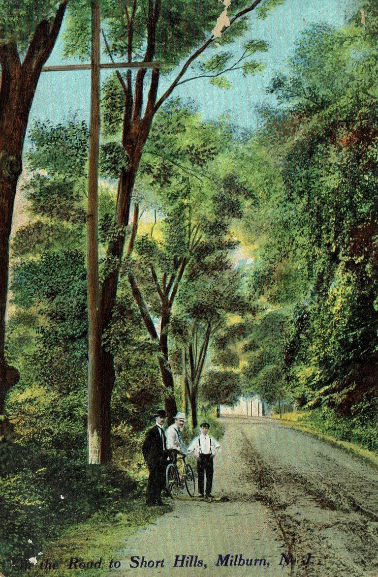          On the Road to Short Hills, Millburn, N.J., c. 1910 picture number 1
   