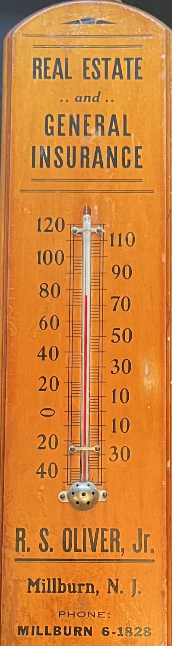          Macpherson: R. S. Oliver Jr. Real Estate and General Insurance Thermometer picture number 1
   