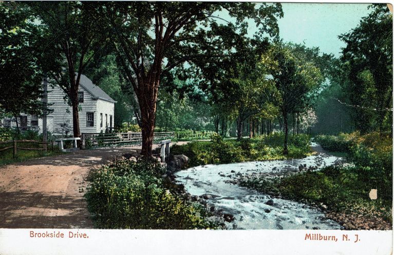          Brookside Drive: Brookside Drive with House, Millburn picture number 1
   