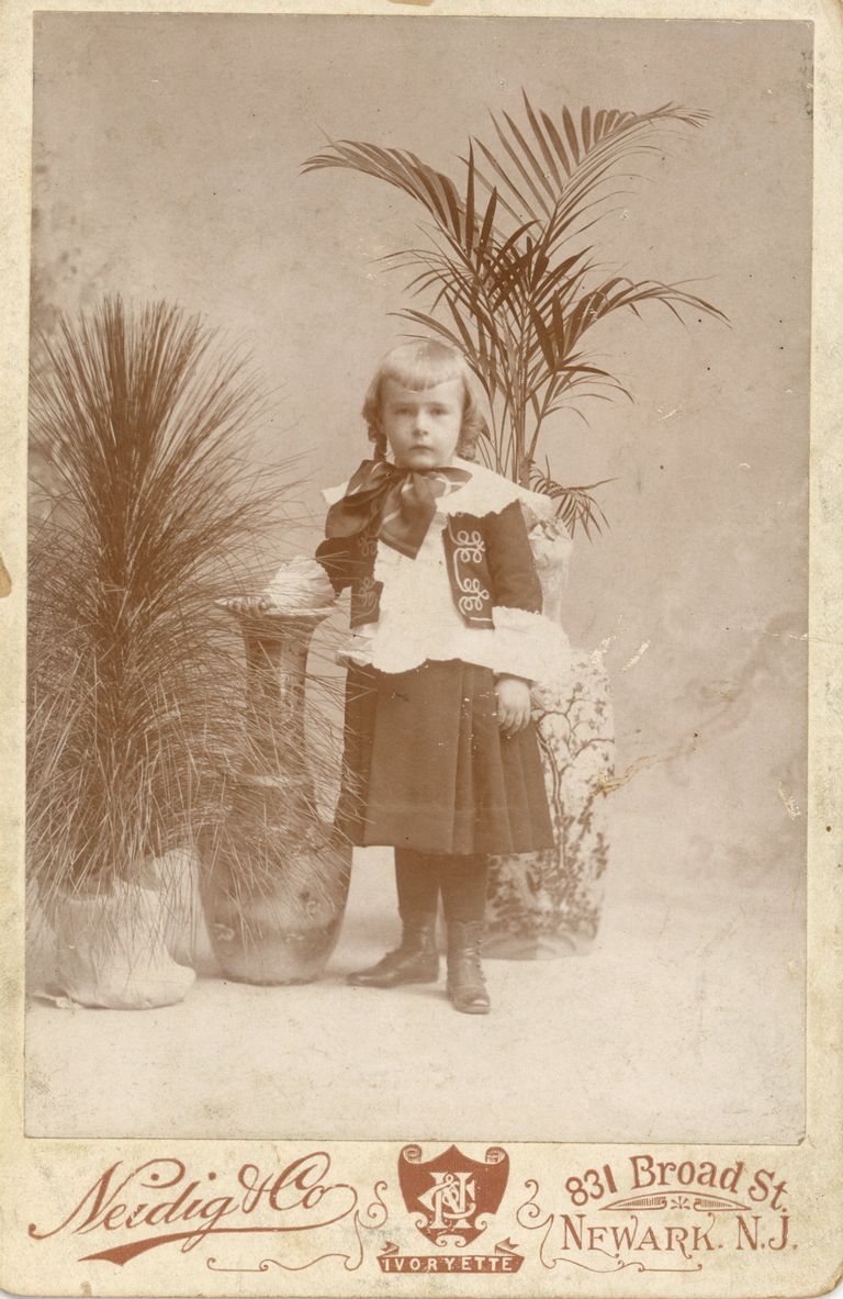          Bosworth: Unidentified Boy in Fancy Dress in Portrait Studio, c. 1900 picture number 1
   