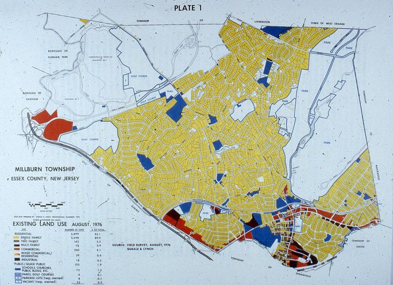          Existing Land Use, August 1976
   