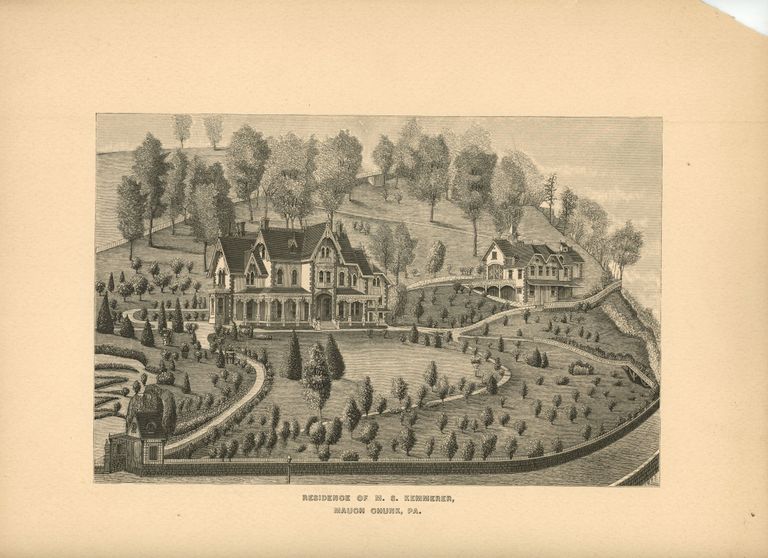          Kemmerer: M. S. Kemmerer House, Mauch Chunk, Pennsylvania picture number 1
   