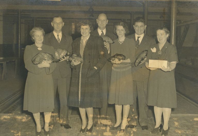          Bowling: Recreation Department Bowling Champions, c. 1949 picture number 1
   