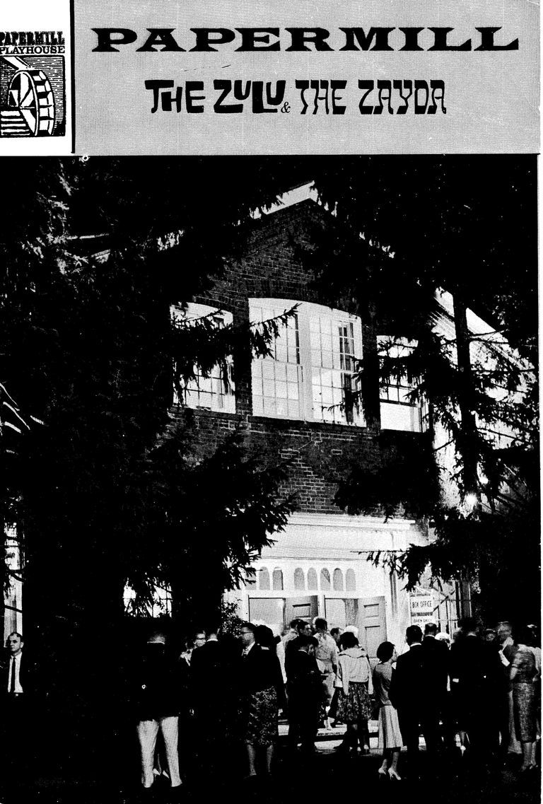          Paper Mill Playhouse Playbill Program for The Zulu & the Zayor, 1966 picture number 1
   