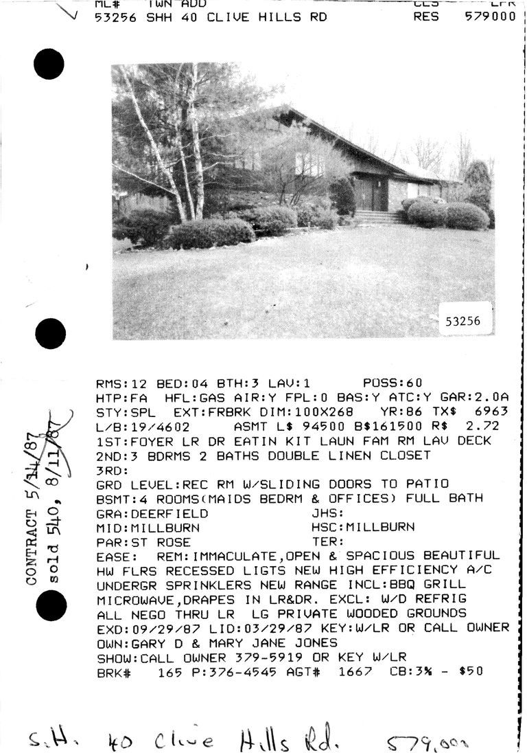          40 CLIVE HILLS ROAD picture number 1
   