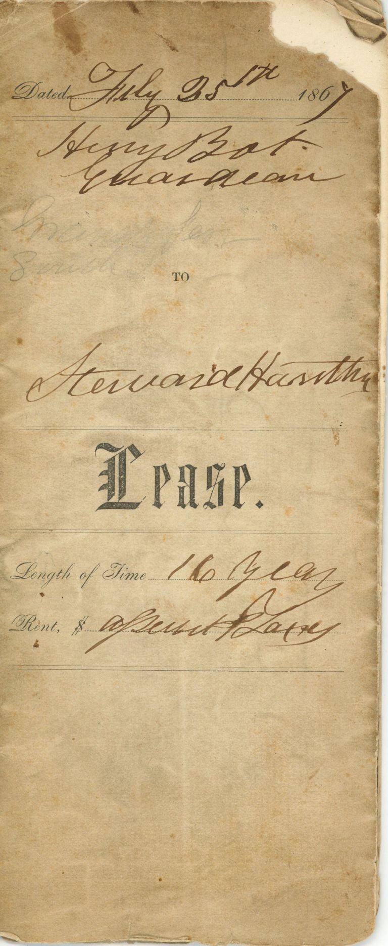          Hartshorn: Hoboken Lease, 1867 picture number 1
   