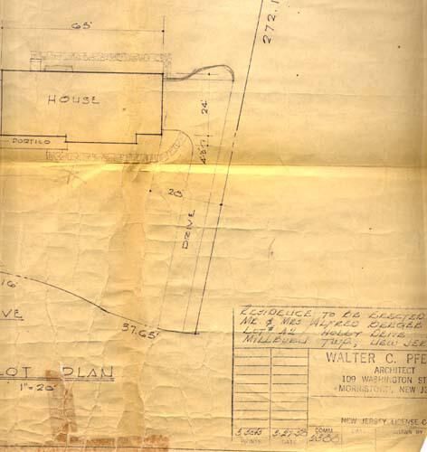          Architect's plans for 32 Holly Drive picture number 1
   